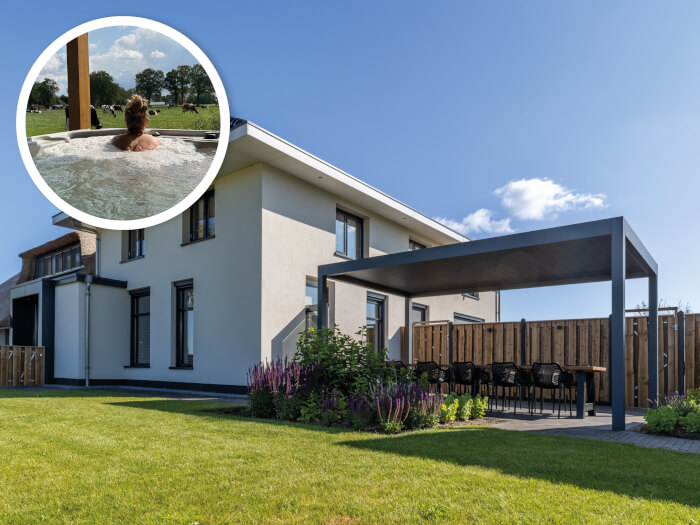 Vakantiewoning in Rheeze (Overijssel) voor 10 personen met 3 slaapkamers.