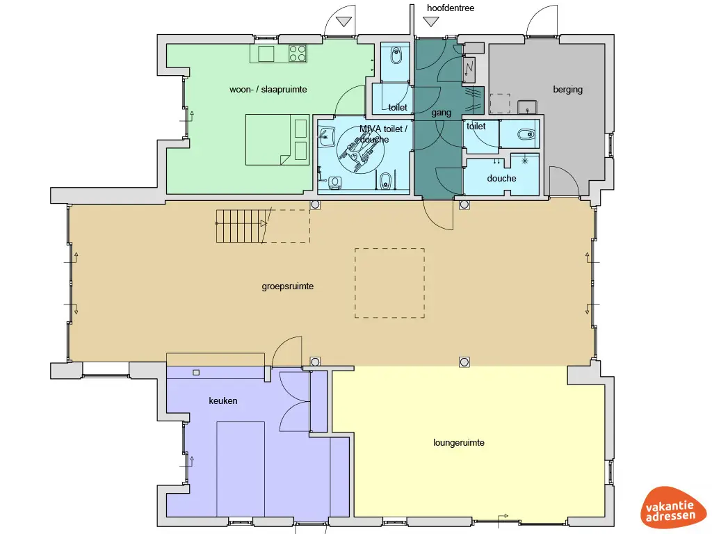 Vakantieadressen accommodatie afbeelding