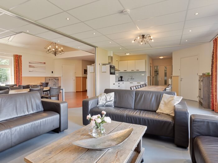 Vakantiewoning in Sevenum (Limburg) voor 24 personen met 8 slaapkamers.