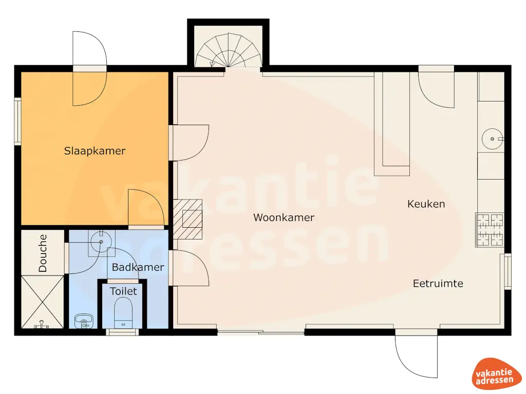 Vakantieadressen accommodatie afbeelding