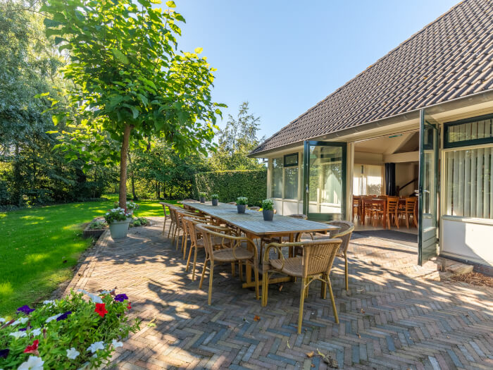 Vakantiewoning in Vollenhove (Overijssel) voor 22 personen met 9 slaapkamers.