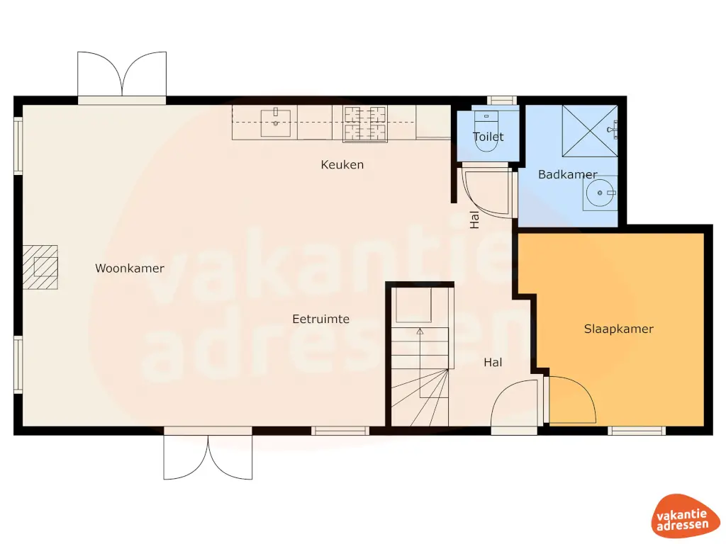 Vakantieadressen accommodatie afbeelding