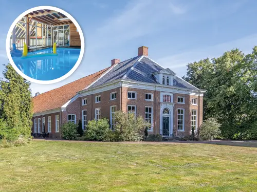 Exclusieve vakantiewoning inclusief privé binnenzwembad, bubbelbad & sauna