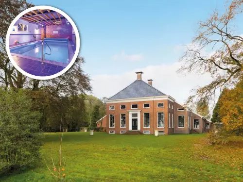 Vakantiehuis inclusief privé binnenzwembad, sauna & bubbelbad