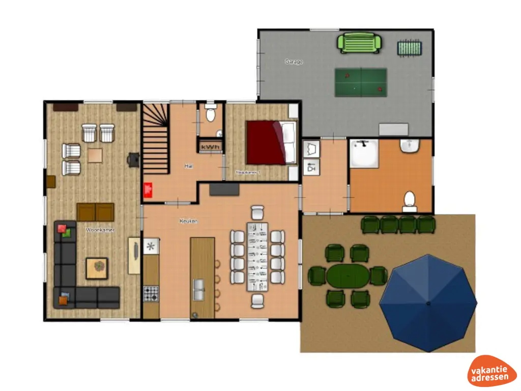 Vakantieadressen accommodatie afbeelding