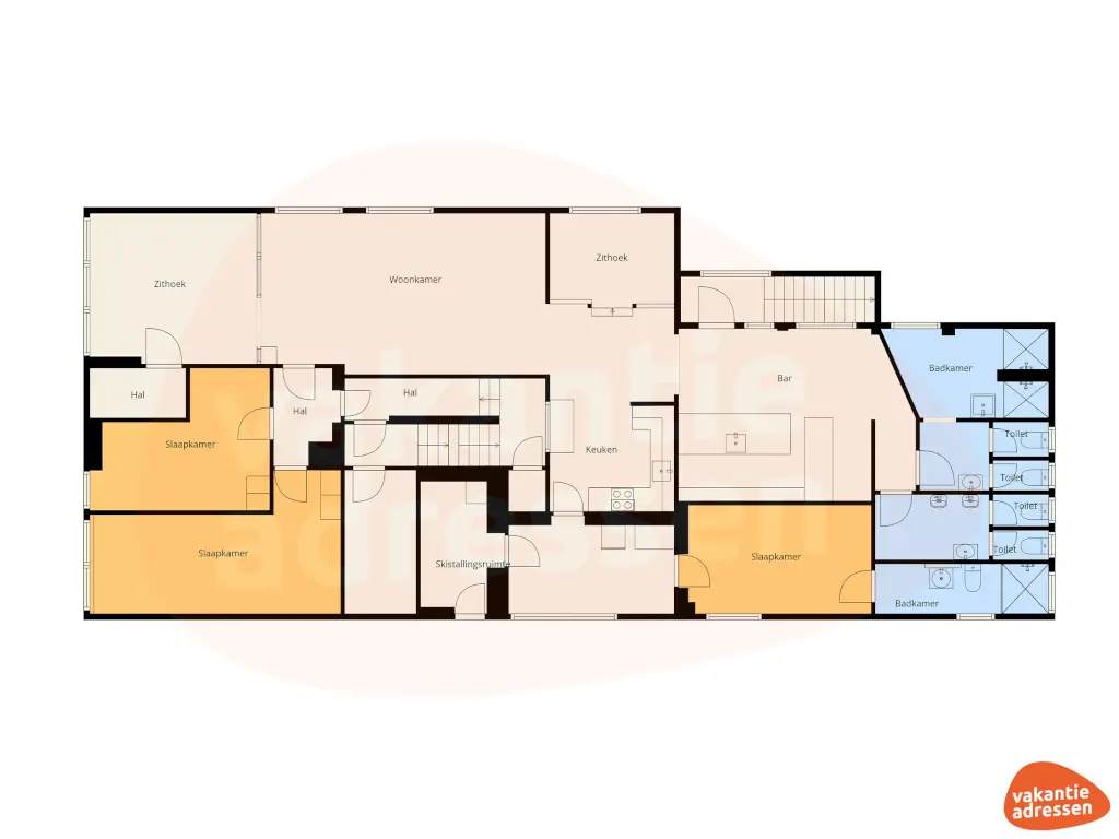 Vakantieadressen accommodatie afbeelding