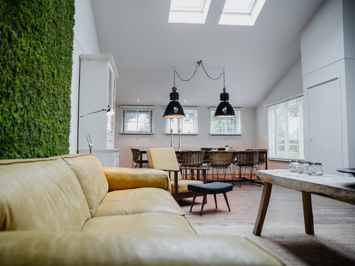 Vakantiewoning in Leende (Noord-Brabant) voor 12 personen met 6 slaapkamers.
