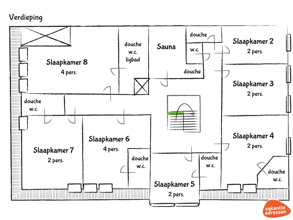 Vakantieadressen accommodatie afbeelding