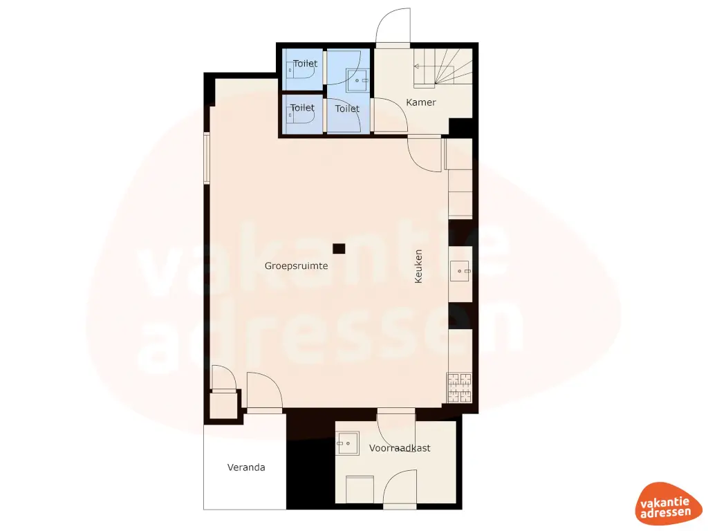 Vakantieadressen accommodatie afbeelding