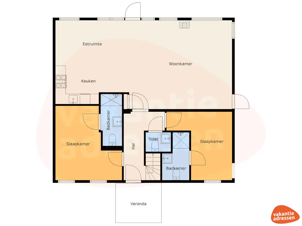 Vakantieadressen accommodatie afbeelding