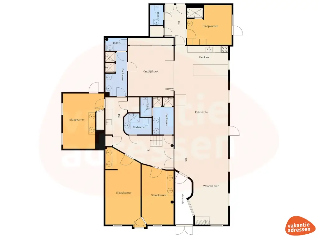 Vakantieadressen accommodatie afbeelding