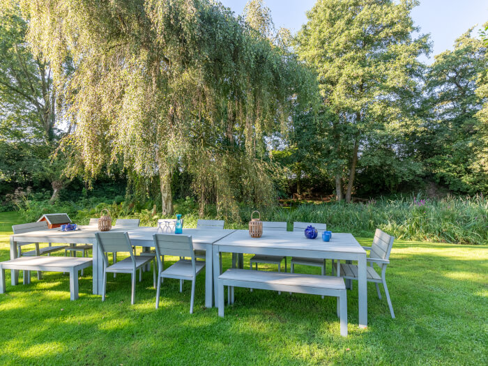 Vakantiewoning in Wedde (Groningen) voor 16 personen met 8 slaapkamers.