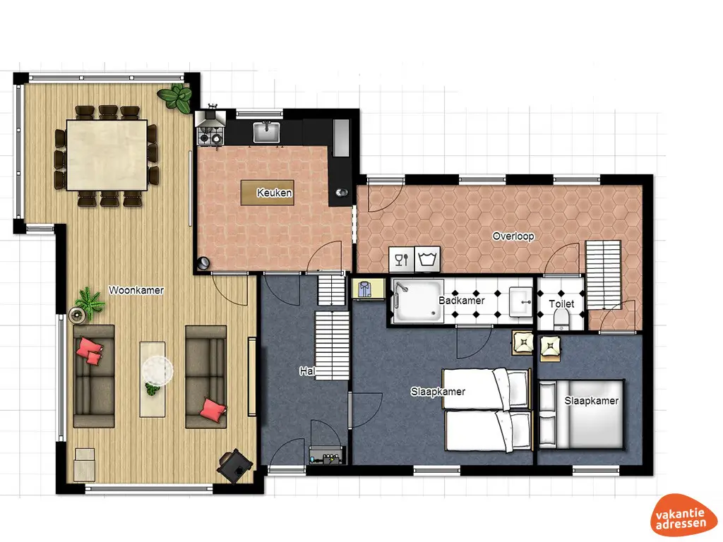 Vakantieadressen accommodatie afbeelding