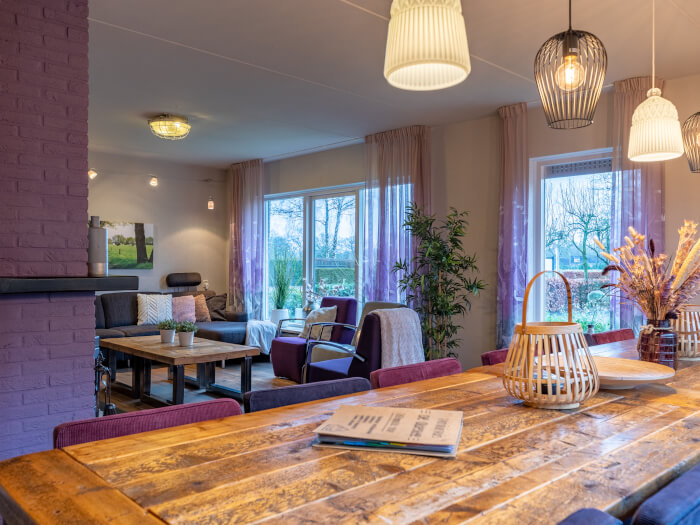 Vakantiewoning in Rheeze (Overijssel) voor 14 personen met 5 slaapkamers.