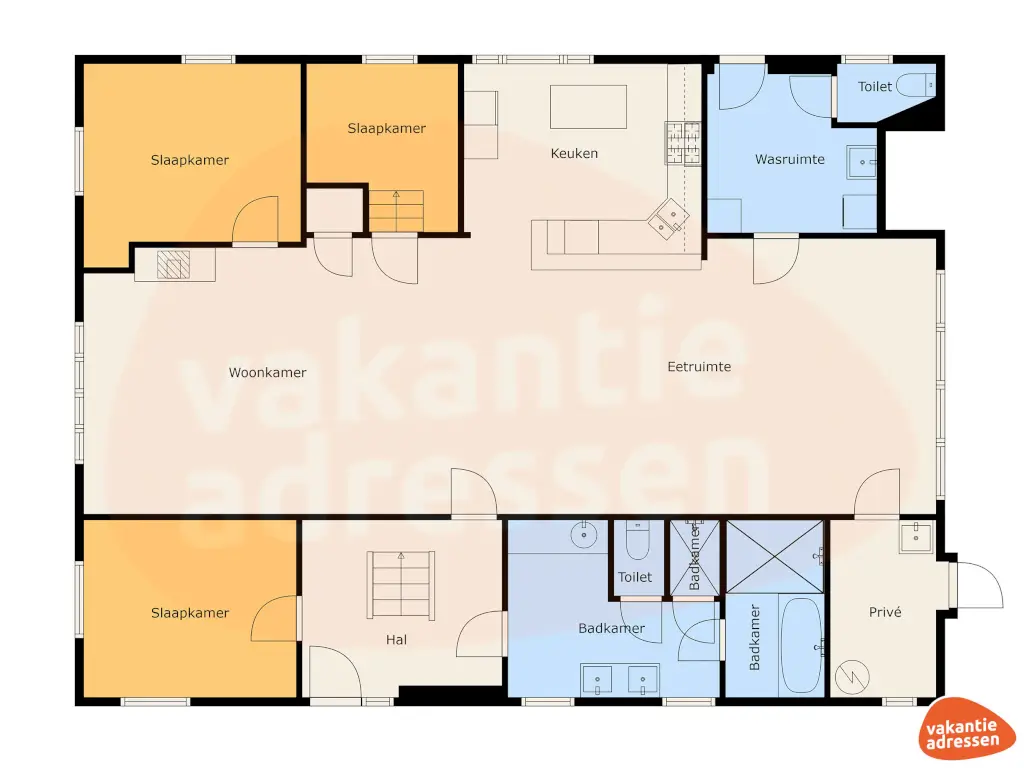 Vakantieadressen accommodatie afbeelding