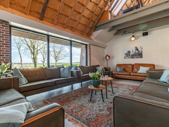 Vakantiewoning in Hippolytushoef (Noord-Holland) voor 28 personen met 15 slaapkamers.