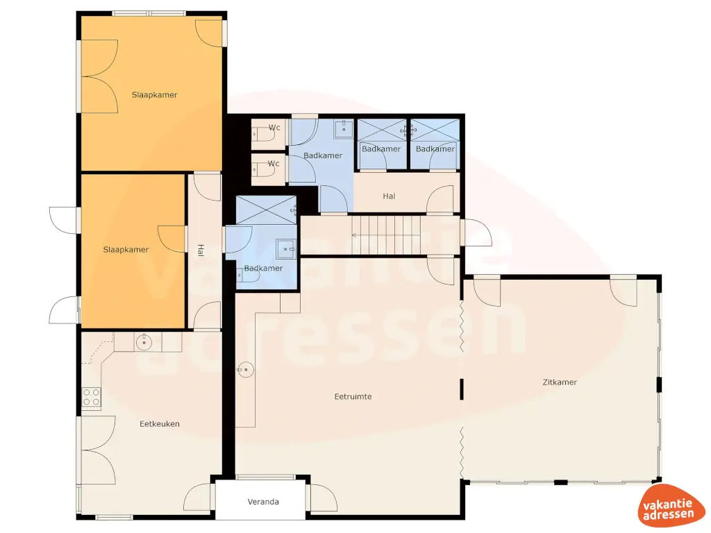 Vakantieadressen accommodatie afbeelding