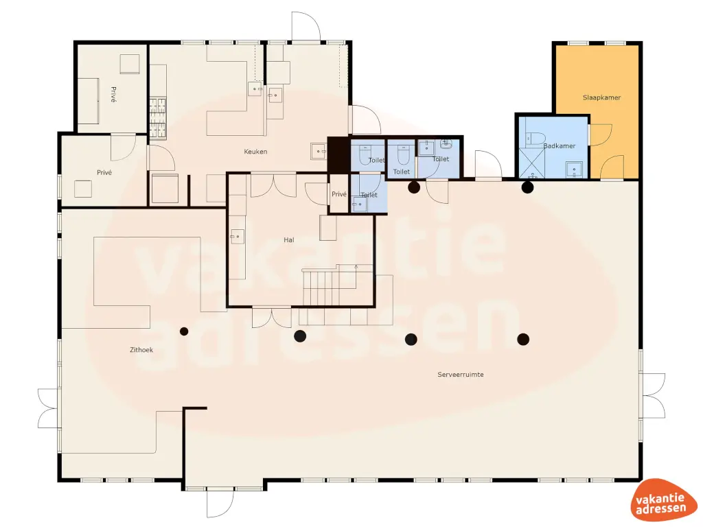 Vakantieadressen accommodatie afbeelding