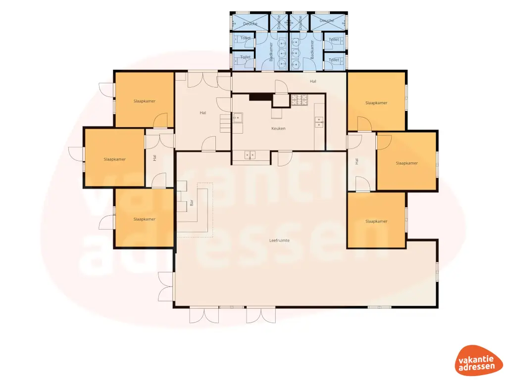 Vakantieadressen accommodatie afbeelding