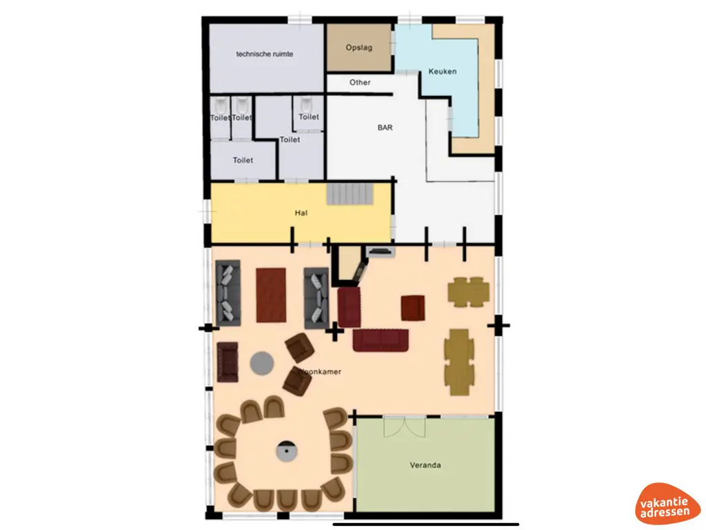 Vakantieadressen accommodatie afbeelding