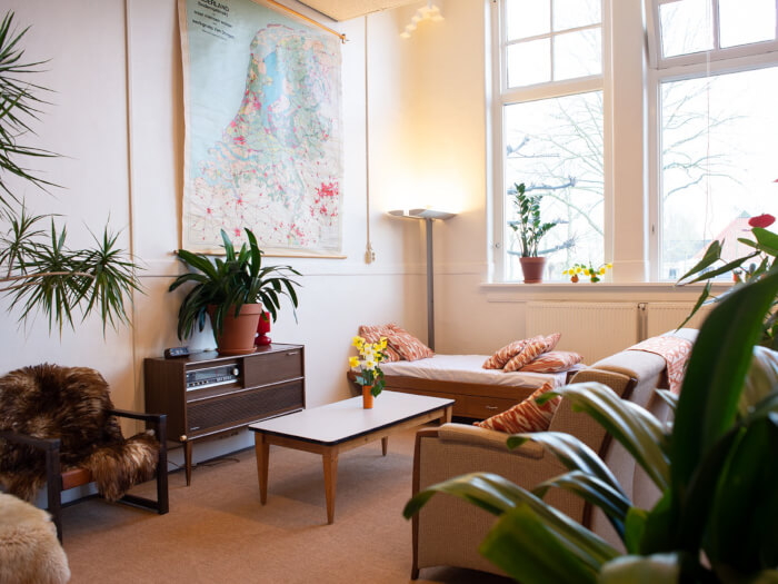 Vakantiewoning in De Veenhoop (Friesland) voor 10 personen met 2 slaapkamers.