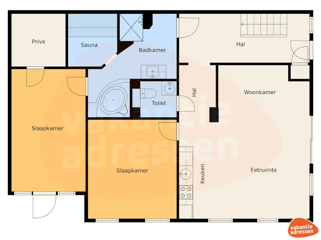 Vakantieadressen accommodatie afbeelding
