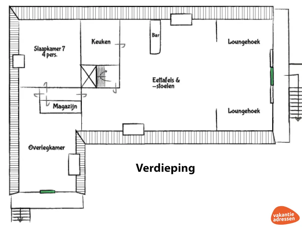 Vakantieadressen accommodatie afbeelding