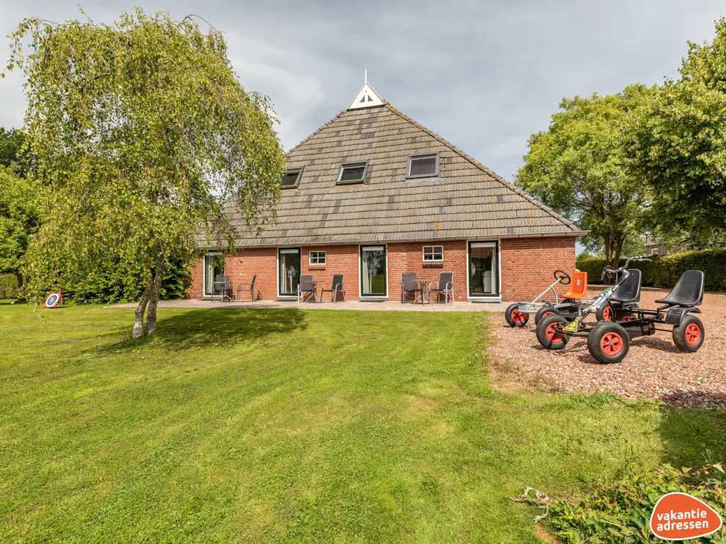 Vakantiewoning in Wapse (Drenthe) voor 20 personen met 9 slaapkamers.
