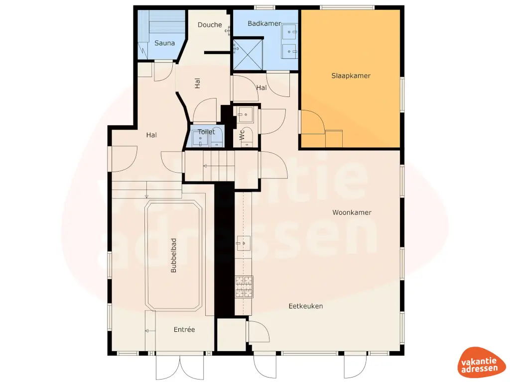 Vakantieadressen accommodatie afbeelding