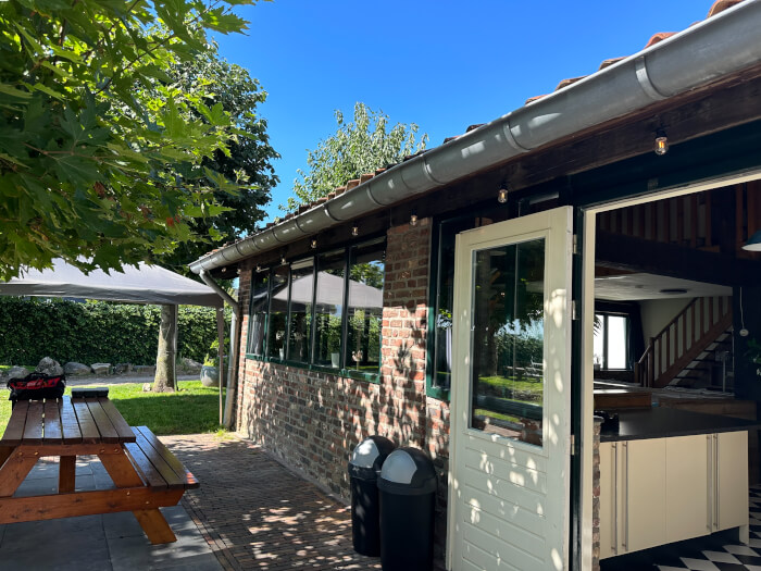 Vakantiewoning in Bemelen (Limburg) voor 25 personen met 3 slaapkamers.
