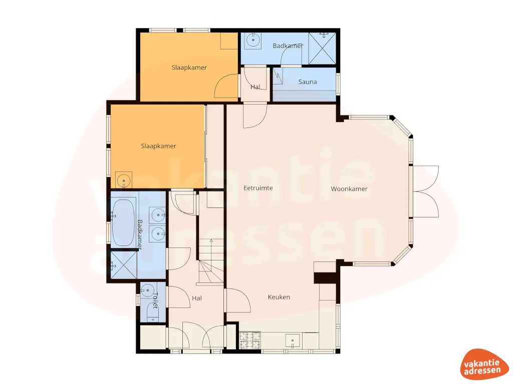 Vakantieadressen accommodatie afbeelding