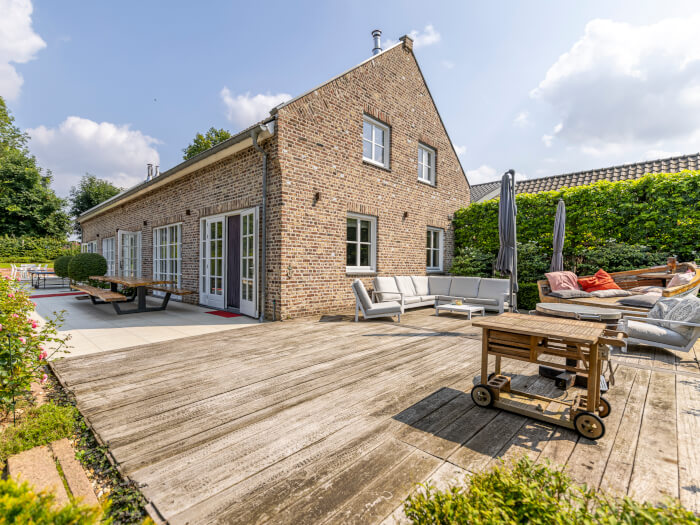 Vakantiewoning in Swalmen (Limburg) voor 24 personen met 8 slaapkamers.