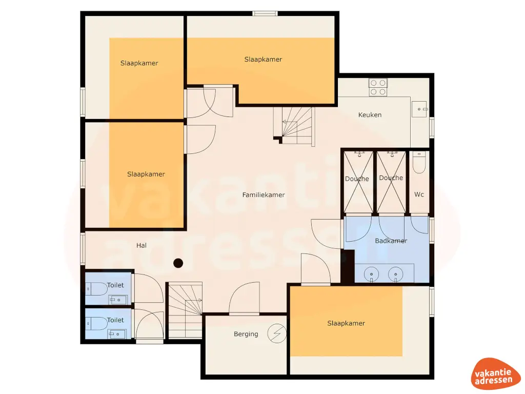 Vakantieadressen accommodatie afbeelding