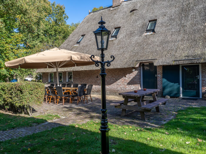 Vakantiewoning in Orvelte (Drenthe) voor 18 personen met 8 slaapkamers.