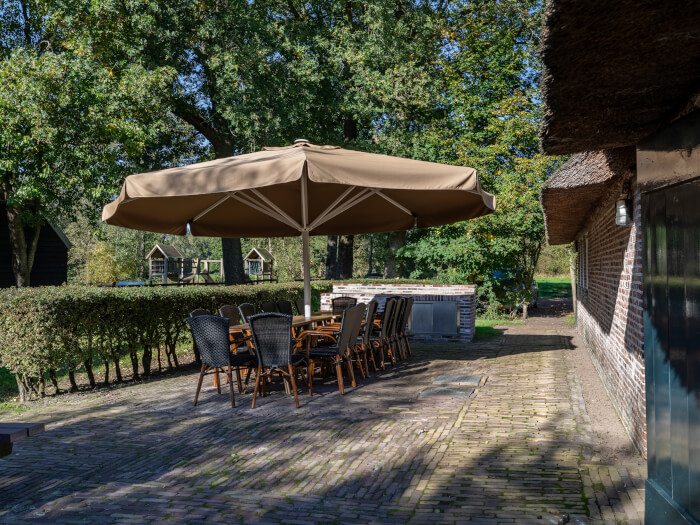 Vakantiewoning in Orvelte (Drenthe) voor 18 personen met 8 slaapkamers.