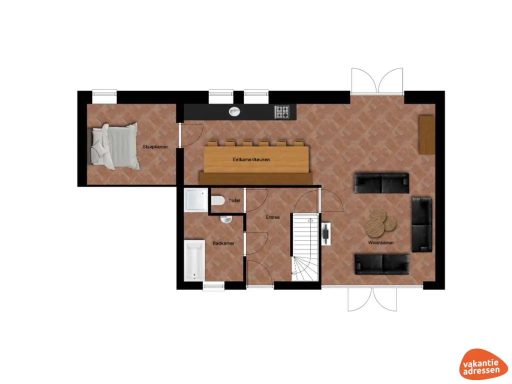 Vakantieadressen accommodatie afbeelding