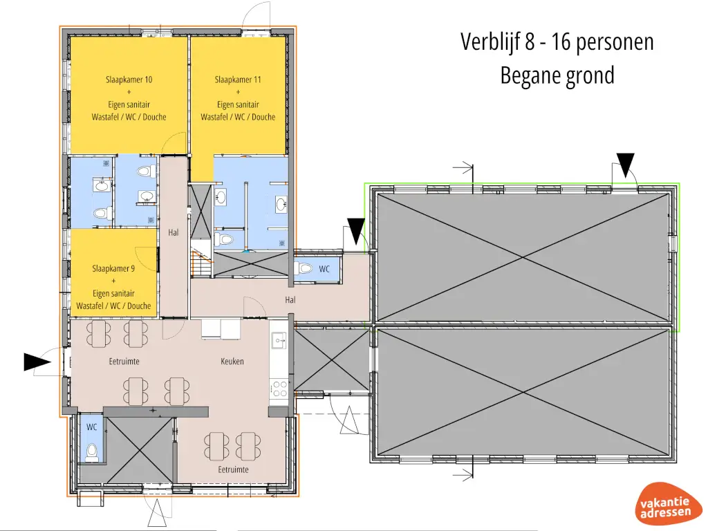 Vakantieadressen accommodatie afbeelding