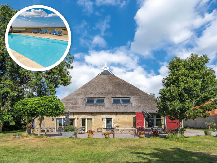 Vakantiewoning in Piaam (Friesland) voor 18 personen met 5 slaapkamers.