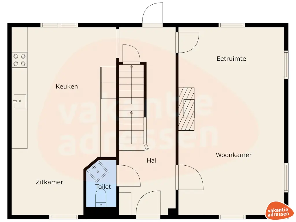Vakantieadressen accommodatie afbeelding