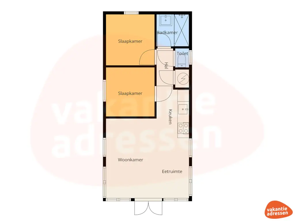 Vakantieadressen accommodatie afbeelding