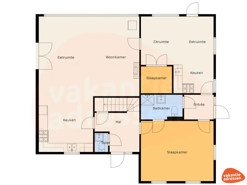 Vakantieadressen accommodatie afbeelding