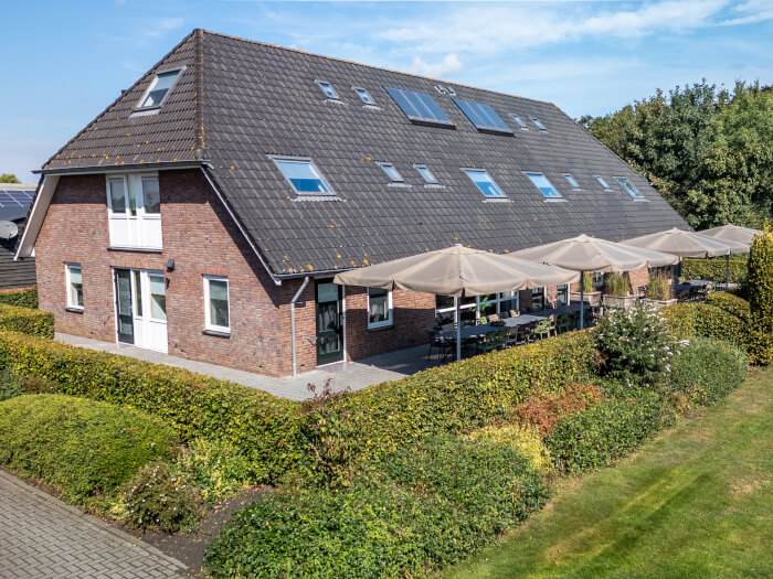 Vakantiewoning in Giethoorn (Overijssel) voor 22 personen met 8 slaapkamers.