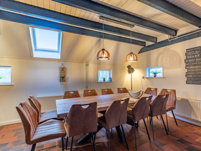 Vakantiewoning in Schoonloo (Drenthe) voor 12 personen met 4 slaapkamers.