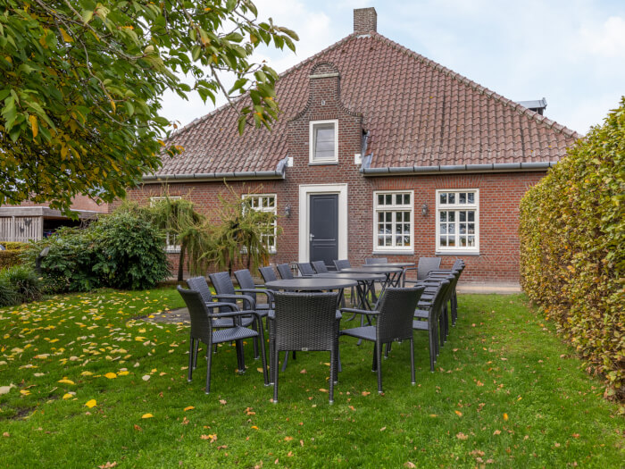 Vakantiewoning in Ysselsteyn (Limburg) voor 20 personen met 7 slaapkamers.