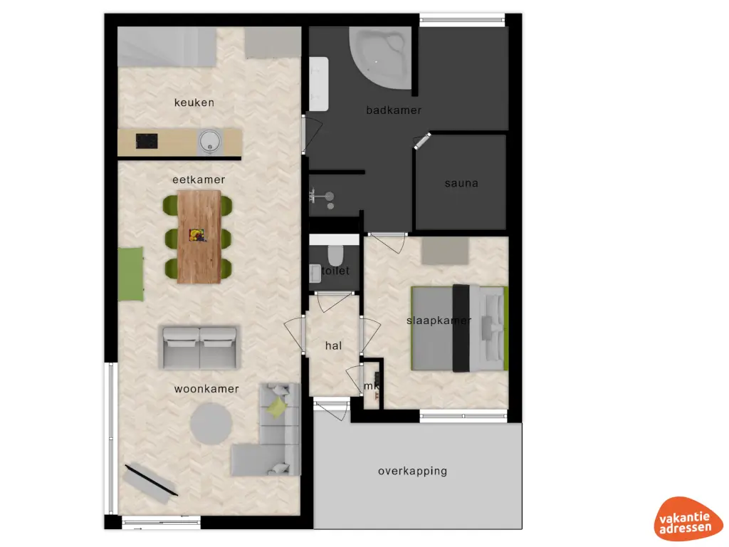 Vakantieadressen accommodatie afbeelding