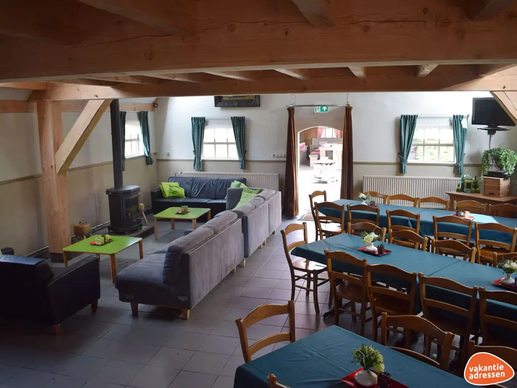 Vakantiewoning in Wijchen (Gelderland) voor 37 personen met 7 slaapkamers.