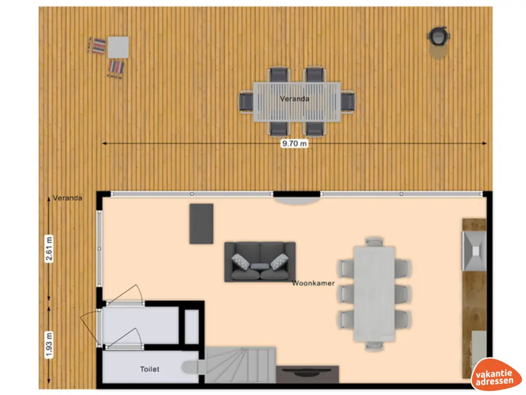 Vakantieadressen accommodatie afbeelding