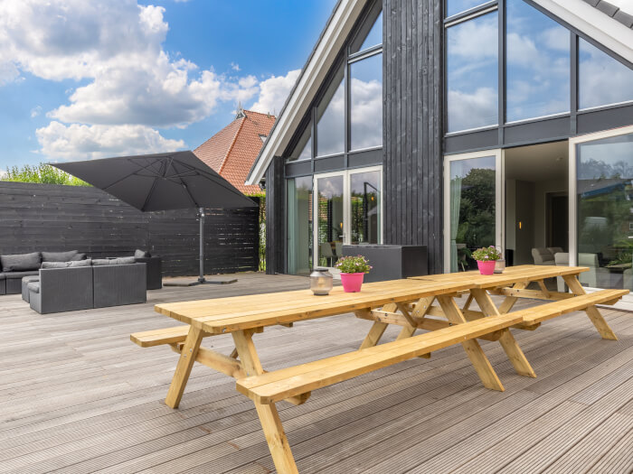 Vakantiewoning in Goingarijp (Friesland) voor 16 personen met 8 slaapkamers.