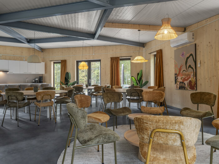 Vakantiewoning in Noordwolde (Friesland) voor 36 personen met 18 slaapkamers.