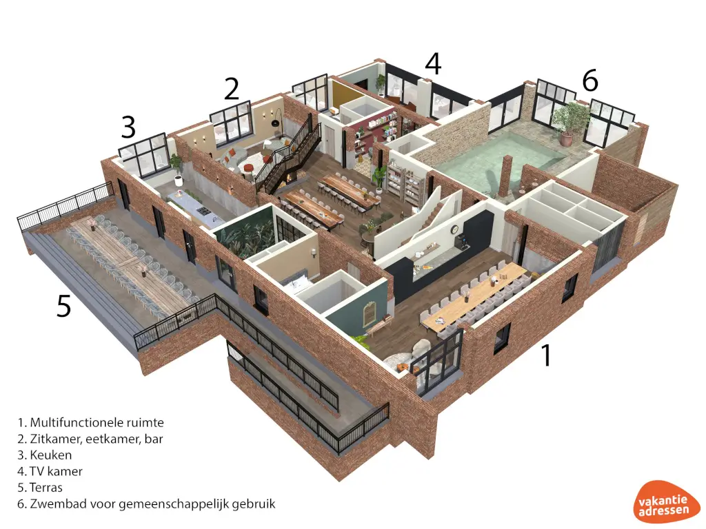 Vakantieadressen accommodatie afbeelding